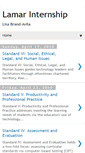 Mobile Screenshot of lamarinternship.blogspot.com