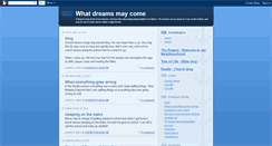 Desktop Screenshot of dreamsmay.blogspot.com