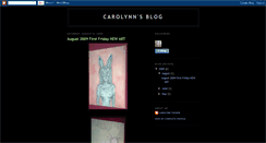 Desktop Screenshot of carolynntucker.blogspot.com