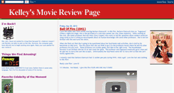 Desktop Screenshot of kelleymoviereview.blogspot.com