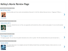Tablet Screenshot of kelleymoviereview.blogspot.com