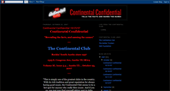 Desktop Screenshot of continentalclub.blogspot.com