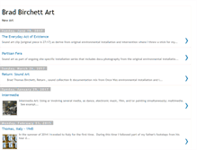 Tablet Screenshot of bradbirchettart.blogspot.com