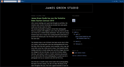 Desktop Screenshot of jamesgreenstudio.blogspot.com