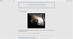 Desktop Screenshot of nonstopexpress.blogspot.com