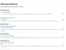 Tablet Screenshot of nonstopexpress.blogspot.com