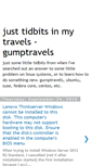 Mobile Screenshot of gumptravels.blogspot.com