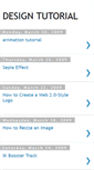 Mobile Screenshot of designtutorial4u.blogspot.com