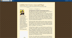 Desktop Screenshot of lovelossandhope.blogspot.com