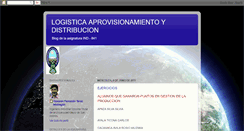 Desktop Screenshot of logistica-umsa.blogspot.com