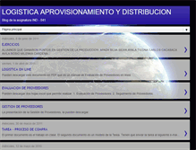 Tablet Screenshot of logistica-umsa.blogspot.com