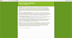 Desktop Screenshot of credentials2007.blogspot.com