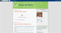 Desktop Screenshot of cianjurkoe.blogspot.com
