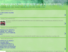 Tablet Screenshot of programacionfloresta.blogspot.com