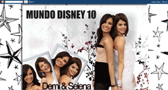 Desktop Screenshot of mundodisney10.blogspot.com