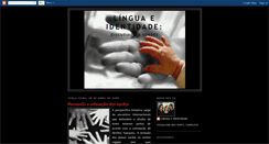 Desktop Screenshot of linguaeidentidade.blogspot.com