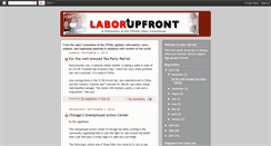 Desktop Screenshot of laborupfront.blogspot.com