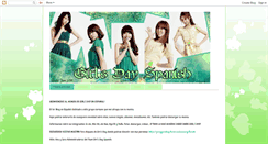 Desktop Screenshot of girlsdayspanish.blogspot.com