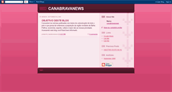 Desktop Screenshot of canabravanews.blogspot.com