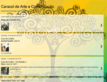 Tablet Screenshot of caracoldearte.blogspot.com