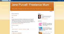 Desktop Screenshot of freelancemum.blogspot.com