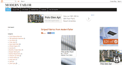 Desktop Screenshot of moderntailor.blogspot.com