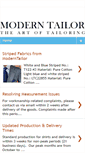 Mobile Screenshot of moderntailor.blogspot.com