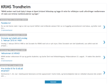 Tablet Screenshot of krimstrondheim.blogspot.com
