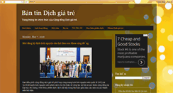 Desktop Screenshot of dichgiatre.blogspot.com