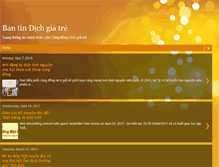 Tablet Screenshot of dichgiatre.blogspot.com