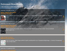 Tablet Screenshot of extremesdownloads.blogspot.com