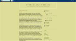 Desktop Screenshot of dyerama.blogspot.com