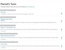 Tablet Screenshot of onepearsallandhistunes.blogspot.com