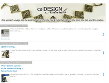 Tablet Screenshot of caldesign1.blogspot.com