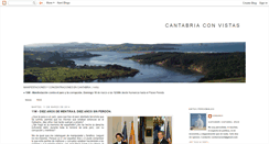 Desktop Screenshot of cantabriaconvistas.blogspot.com