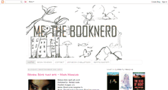 Desktop Screenshot of methebooknerd.blogspot.com