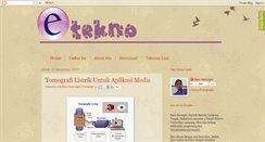 Desktop Screenshot of etekno.blogspot.com