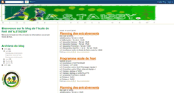 Desktop Screenshot of ecoledefootastl.blogspot.com