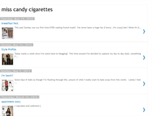 Tablet Screenshot of misscandycigarettes.blogspot.com