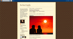 Desktop Screenshot of eusou-camila.blogspot.com