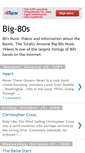 Mobile Screenshot of big-80s-music-videos.blogspot.com
