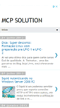 Mobile Screenshot of mcpsolution.blogspot.com