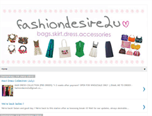 Tablet Screenshot of fashiondesire2u.blogspot.com