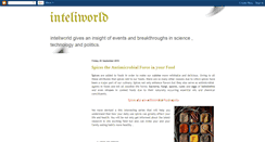 Desktop Screenshot of inteliworld24.blogspot.com