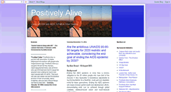 Desktop Screenshot of alanbrandpositivelyalive.blogspot.com
