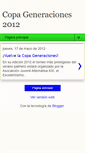 Mobile Screenshot of copageneraciones.blogspot.com