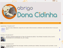 Tablet Screenshot of abrigodonacidinha.blogspot.com
