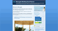 Desktop Screenshot of moongateweddingplanner.blogspot.com
