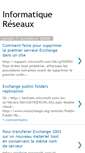 Mobile Screenshot of informatiquereseaux.blogspot.com
