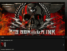 Tablet Screenshot of biggorillaink.blogspot.com